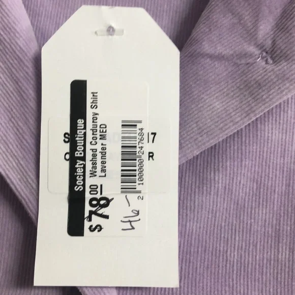 Light weight corduroy shirt/jacket - Picture 4 of 4